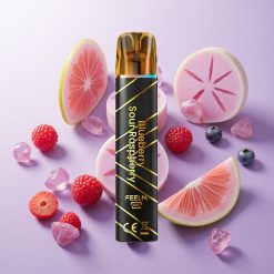 Arándano Agrio Frambuesa JNR Black&Golden 800 Puffs Sin Carga Chile wholesale