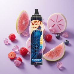 Arándano Agrio Frambuesa JNR Wolf Niplo 10000 Puffs 20ml Chile wholesale