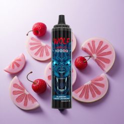 Arándano Cereza Frambuesa JNR Wolf Niplo 10000 Puffs Capacidad de batería 650mAh Chile wholesale