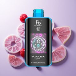 Arándano Frambuesa Fumot Tornado 25000 Puffs Pantalla HD Chile wholesale