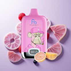 Arándano Frambuesa Fumot Tornado Digital Box 12000 Puffs Recargable Chile wholesale