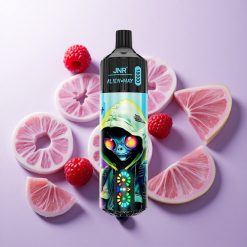 Arándano Frambuesa JNR Alien Max 18000 Puffs Pantalla LED Inteligente Chile wholesale
