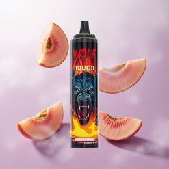 Durazno Baya JNR Wolf Niplo 10000 Puffs 20ml Capacidad Chile wholesale