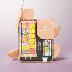 Durazno Pera Aivono Aim Tank 9500 Puffs con Pantalla LCD Chile wholesale