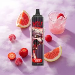 Fresa Frambuesa Cereza Hielo JNR Wolf Niplo 10000 Puffs 20ml Capacidad de Líquido Chile wholesale