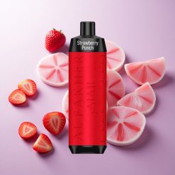 Fresa Golpe Al Fakher Crown Bar 8000 Puffs 18ml Capacidad Chile wholesale