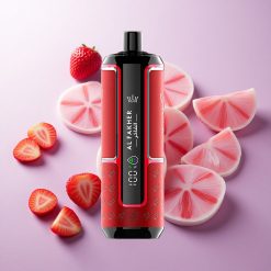 Fresa Ponche Al Fakher Crown Bar 15K Hypermax Kit de Vapeo Desechable Hasta 15000 Puffs Chile wholesale