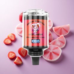 Fresa Punch JNR Mega Shisha 100K Puffs Pantalla Inteligente Interactiva Chile wholesale
