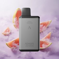 Gris espacial Adalya AD 10000 Puffs Diseño con pintura de goma arenada Chile wholesale