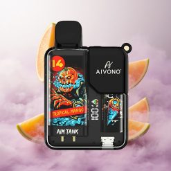 Mango Tropical Aivono Aim Tank 9500 Puffs Pantalla LCD Chile wholesale