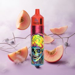 Melocotón Bayas Fumot RandM Tornado 30000 Puffs Resistencia de Malla 1.0 Ohm Chile wholesale