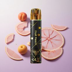 Melocotón Frutal JNR Black&Golden 800 Puffs Sin Carga Chile wholesale