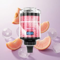 Melocotón Helado JNR Mega Shisha Hookah 100K Compatibilidad de Escritorio Chile wholesale