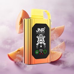 Melocotones Jugosos JNR Shisha Hookah Box 20500 Puffs con Pantalla HD Chile wholesale