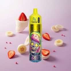 Plátano Fresa Fumot RandM Tornado 30000 Puffs Resistencia de 1.0 Ohm Chile wholesale