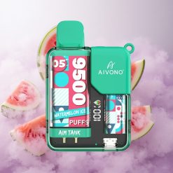 Sandía Helada Aivono Aim Tank 9500 Puffs 18ml Capacidad de E-líquido Chile wholesale