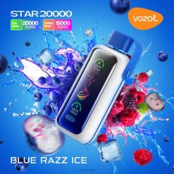 VOZOL Vape Precio - hielo azul VOZOL STAR 20000 8TFN4