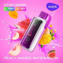 VOZOL Vape Store - sandia mango durazno VOZOL STAR 20000 8TFN16